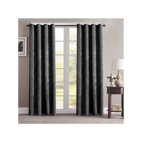 Cortina Sunout lisa gris 140x230 cm