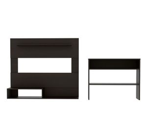 Panel TV 55'' + arrimo Beijing wengue TuHome