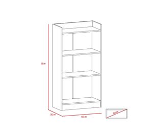 Escritorio Office + biblioteca Office 4 wengue TuHome