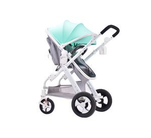 Coche cuna 6 en 1 verde Kidscool