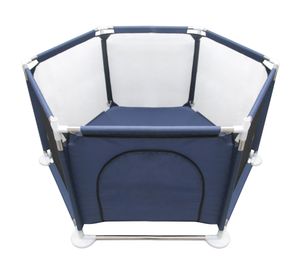 Corral hexagonal azul 62x115x120 cm