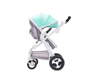 Coche cuna 6 en 1 verde Kidscool
