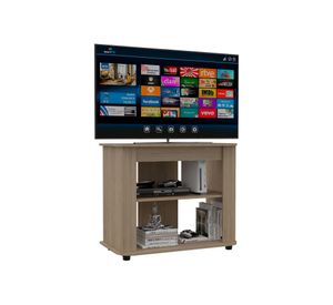 Rack Maorí TV 40'' + mesa de centro Wema rovere TuHome