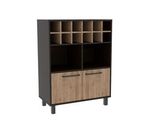 Rack TV 65'' + bar Kaia wengue/miel TuHome