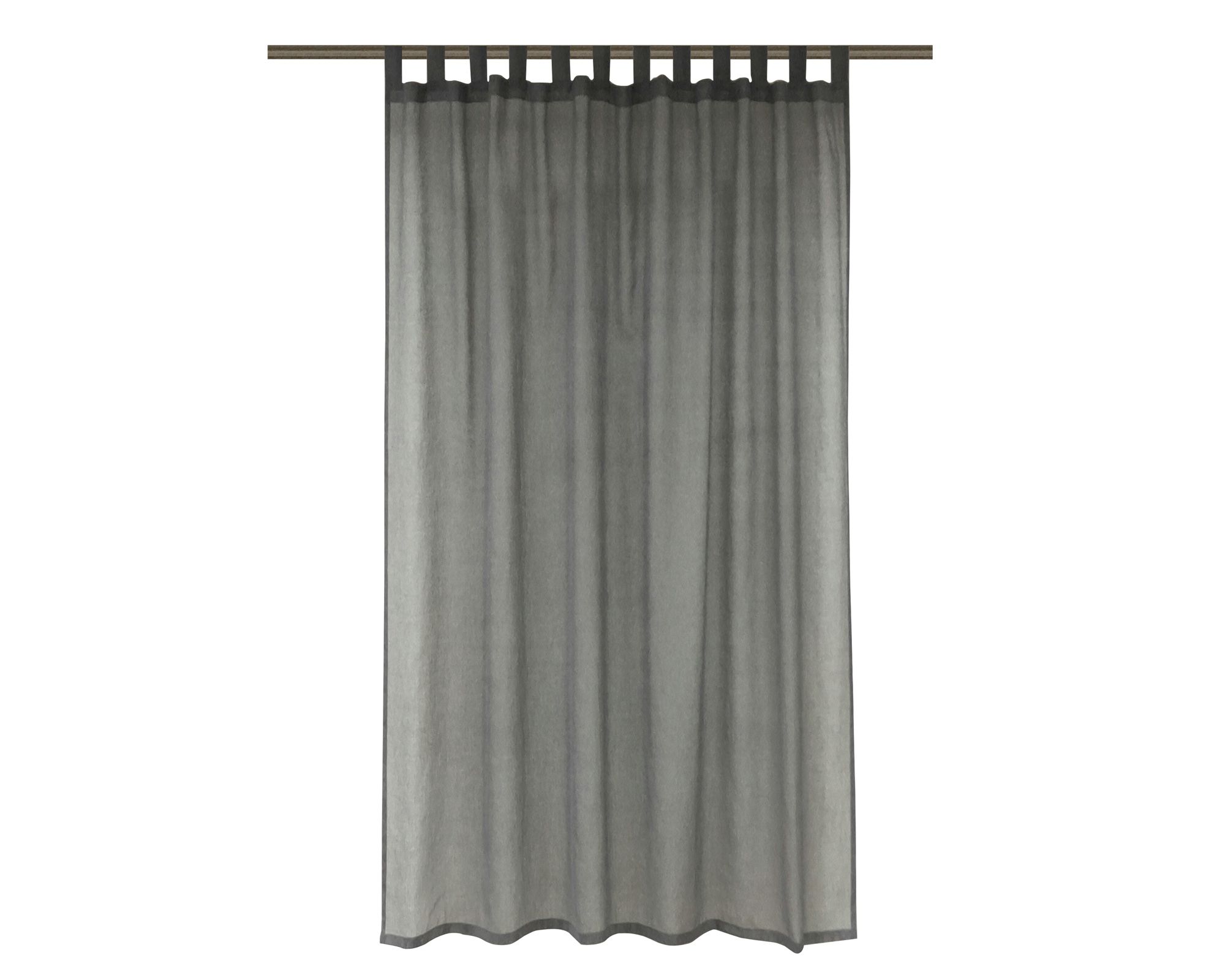 M+Design Cortina velo 200x230 cm gris