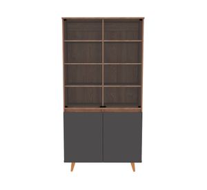 Vitrina Salem miel/plomo TuHome