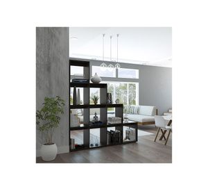 Mesa centro + biblioteca escalera + arrimo Beijing wengue TuHome