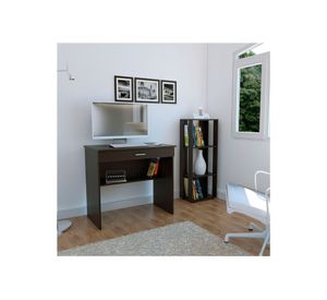 Escritorio + librero Office wengue TuHome