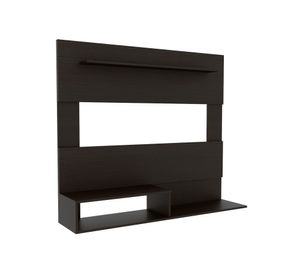 Panel TV 55'' + bar Kava 2 puertas Beijing wengue TuHome