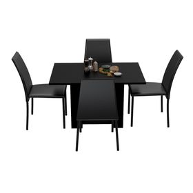 Mesa comedor Volterra 120 wengue TuHome