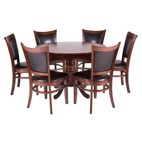 Comedor 6 sillas Calabria chocolate Cic