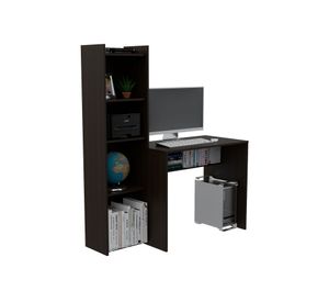 Escritorio Napoli + archivador Office wengue negro/wengue TuHome