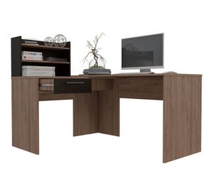 Escritorio 1 cajón Bilbao miel/wengue TuHome