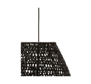 Lámpara colgar 1L E27 Mauricio negro Abitare