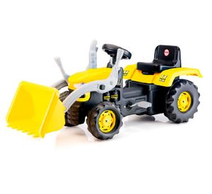 Tractor a pedales pala amarillo Talbot
