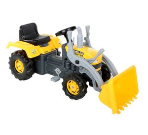 Tractor a pedales pala amarillo Talbot
