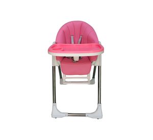 Silla comer Verona rosado Kidscool