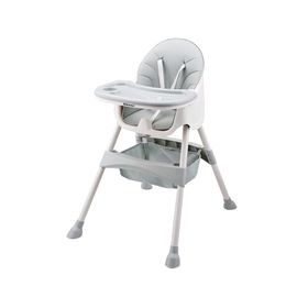 Silla de comer Viena gris