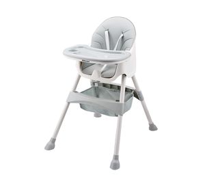 Silla de comer Viena gris