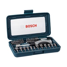 Set para atornillar 46 piezas Bosch