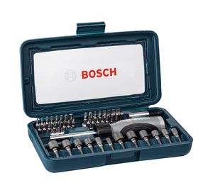 Set para atornillar 46 piezas Bosch