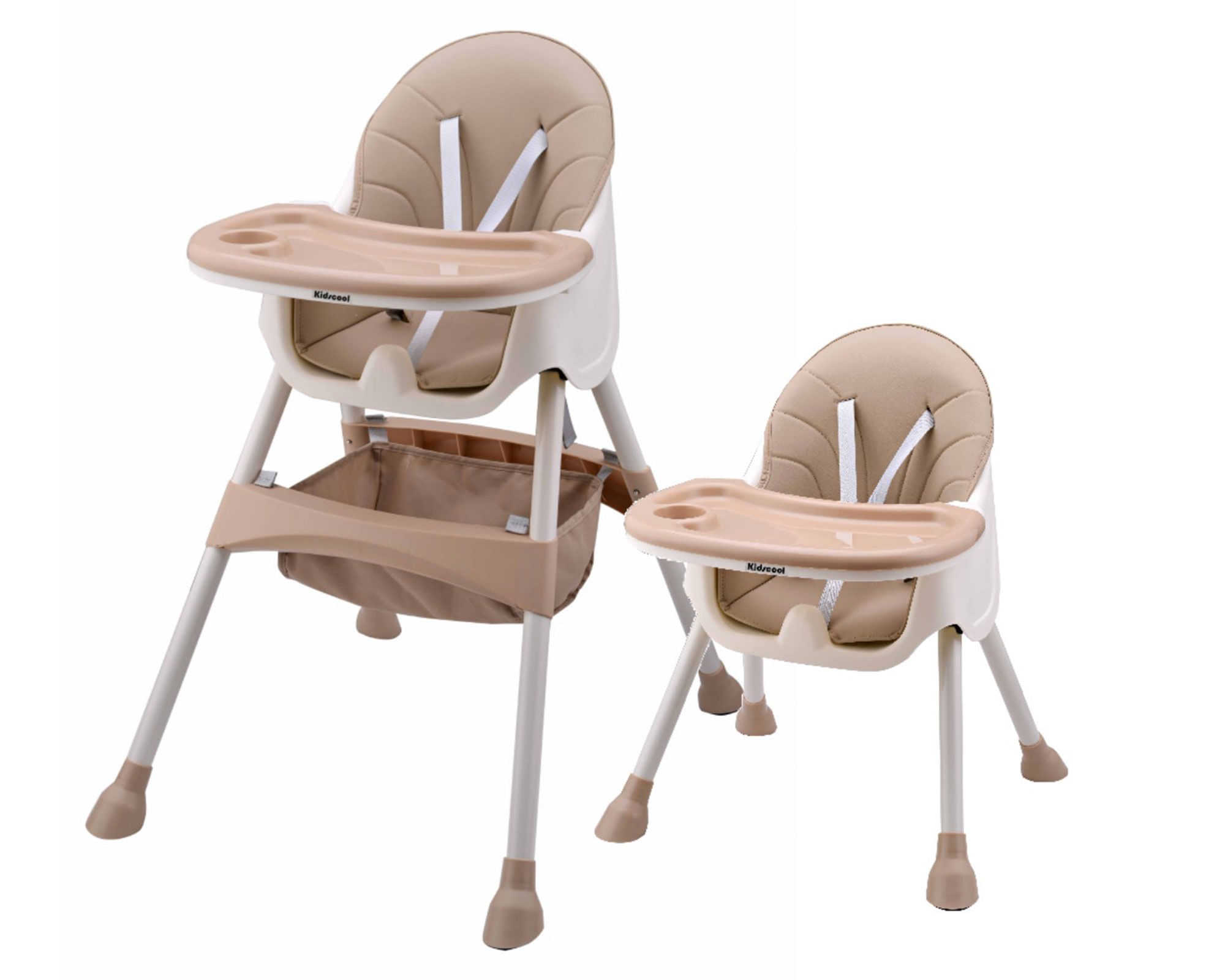 Kidscool Silla de comer Viena 2 funciones beige