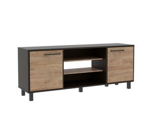 Rack TV 65'' + bar alto Kaia wengue/miel TuHome