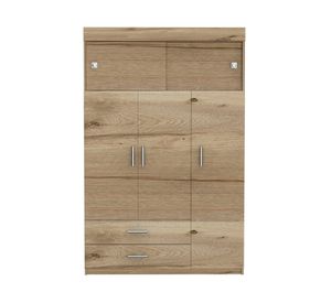 Clóset 5 puertas 2 cajones Manila Z-120 duna/blanco TuHome