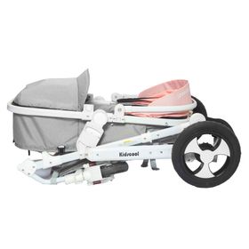 Coche cuna Travel System rosado