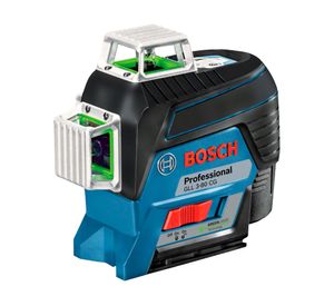 Nivel láser líneas verdes 120 m 360° Bluetooth GLL 3-80 CG