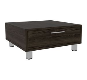 Bar esquinero Syrah + panel TV 55'' + mesa centro Beijing coñac TuHome