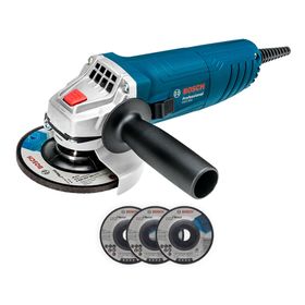 Esmeril angular 4 1/2'' 850W GWS 850 + 3 discos Bosch