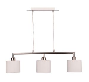 Lámpara colgar 3L E27 Cressa blanco Abitare