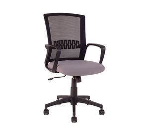 Silla de escritorio Job negro/gris One Sit