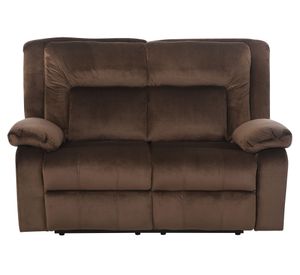 Sofá reclinable 2 cuerpos Amberes café claro Cic.