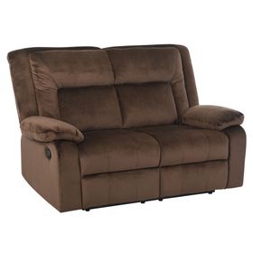 Sofá reclinable 2 cuerpos Amberes café claro Cic.