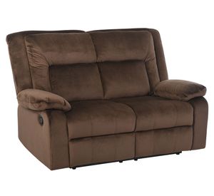 Sofá reclinable 2 cuerpos Amberes café claro Cic.