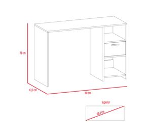 Escritorio Office 12 rovere TuHome