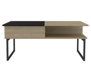 Mesa funcional rectangular 5G-3 45.7x105.1x66 cm rovere/wengué