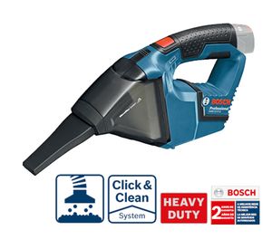 Aspiradora polvo inalámbrica 12V GAS12V-LI Bosch.