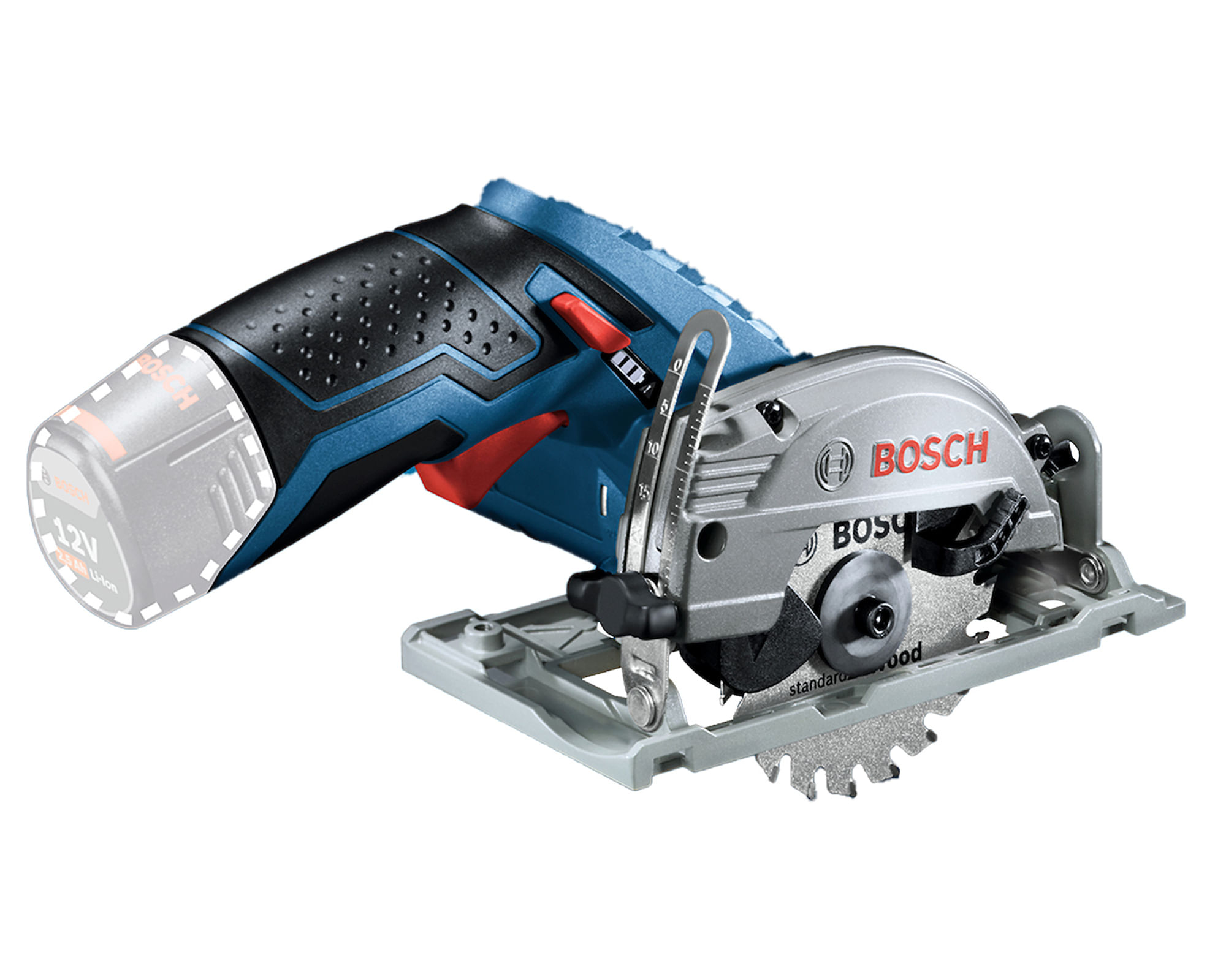 Sierra circular 12V GKS 12V-26 azul