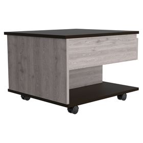 Mesa funcional 5G-1 ceniza/wengue TuHome.