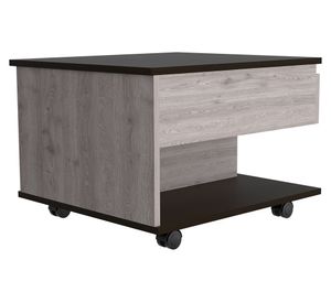 Mesa funcional 5G-1 ceniza/wengue TuHome.