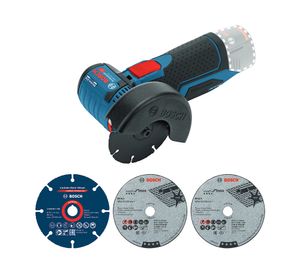 Esmeril Inámbrico 12V GWS 12V-76 azul