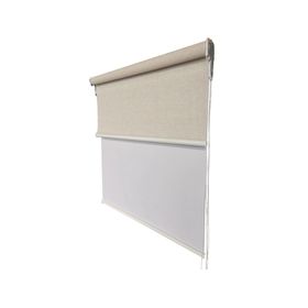 Cortina roller blackout 120x170 cm doble Dib.