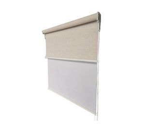 Cortina roller blackout 120x230 cm doble Dib.