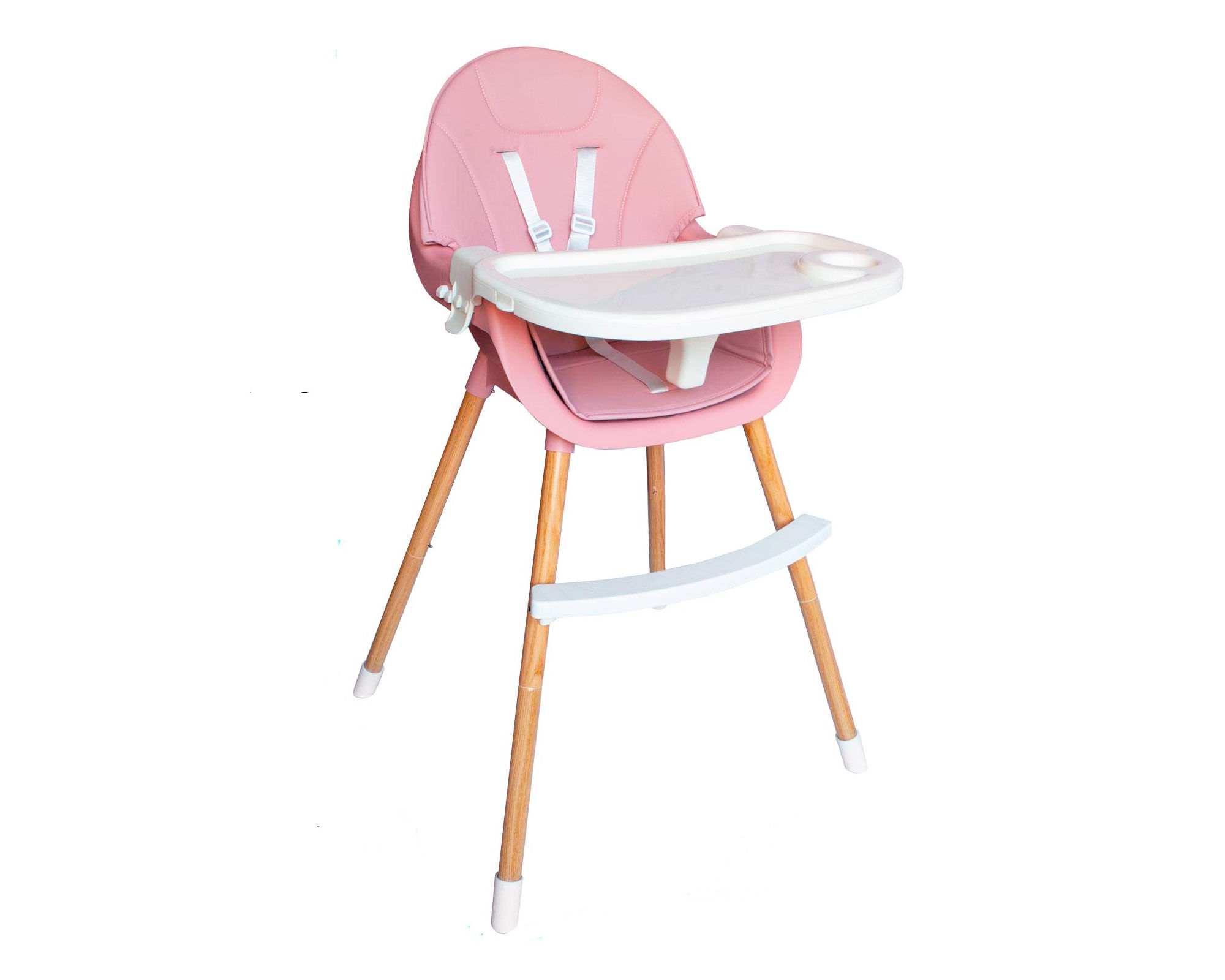 Silla comer Niza rosado Kidscool