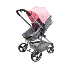Coche cuna Compacto rosado Kidscool.
