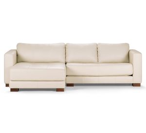 Sofá seccional Copeland izquierdo beige Rosen.