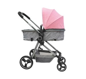 Coche cuna Compacto rosado Kidscool.